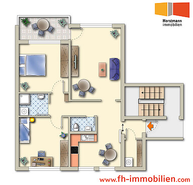 Wohnung verkaufen mit Makler Horstmann